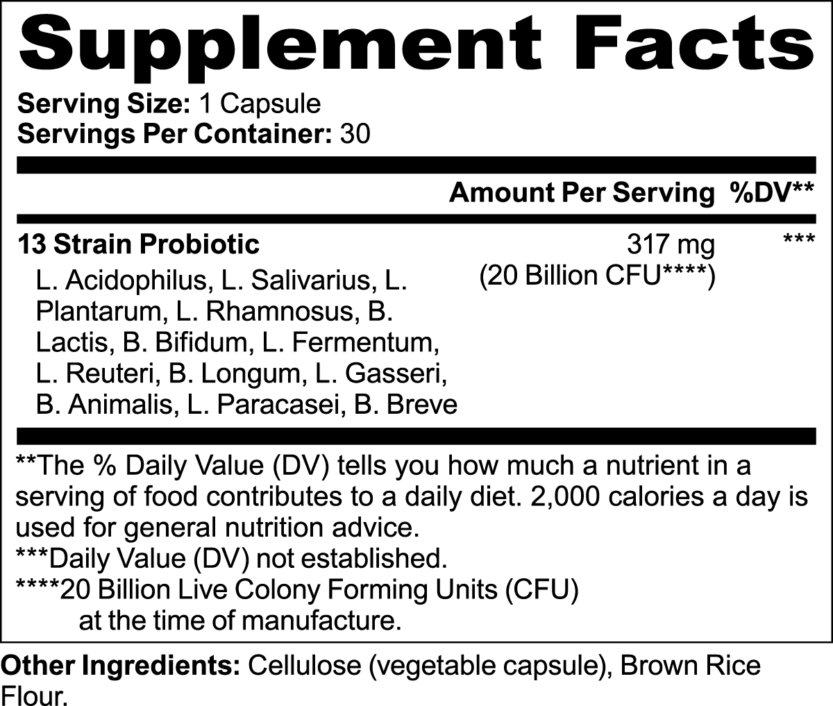 FLOW |  Probiotic 20 Billion CFU